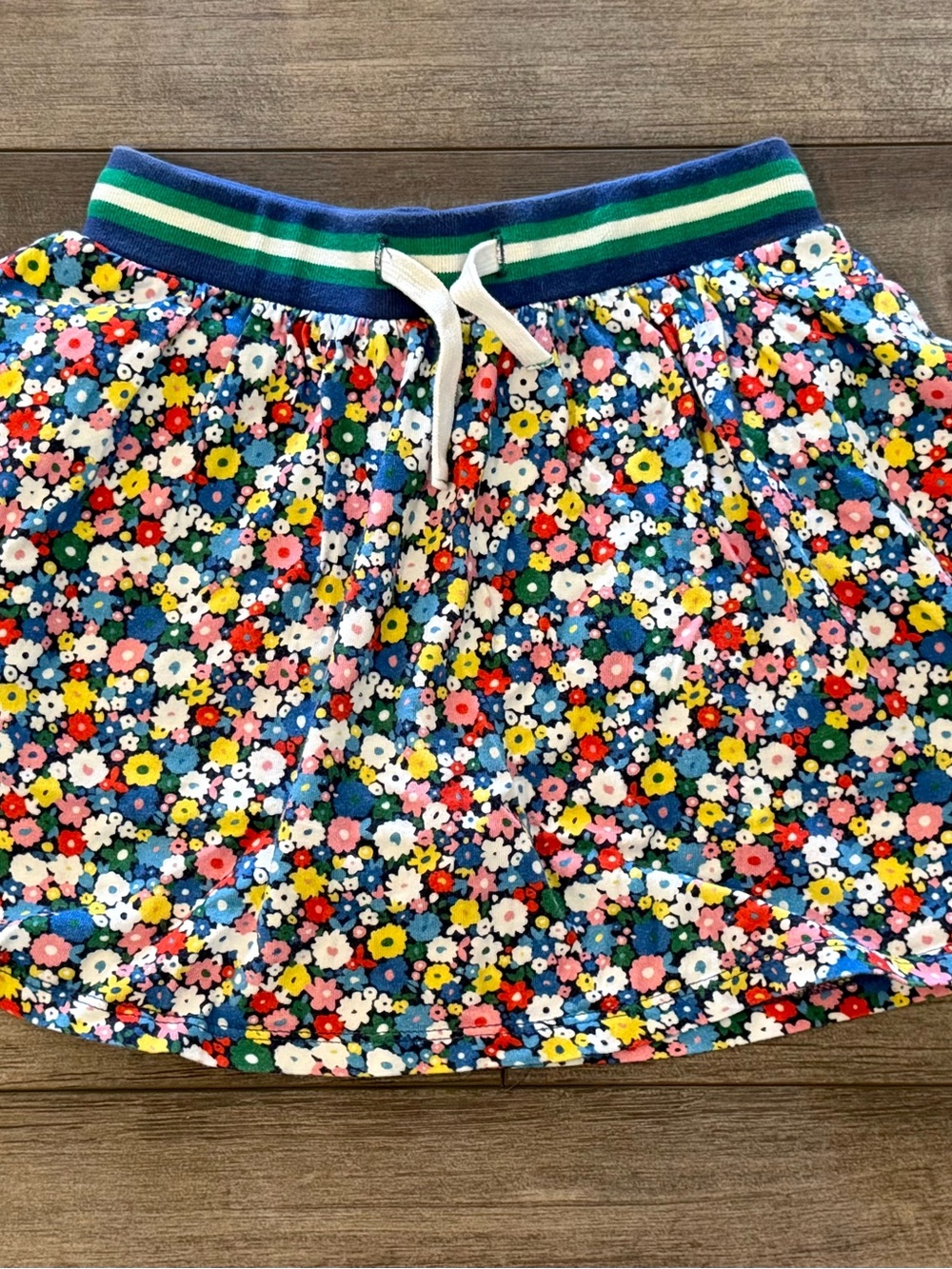 Mini Biden Floral Drawstring Skort - size 9/10